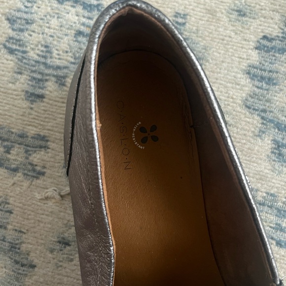 Caslon Silver Platform Loafers - Picture 5 of 5